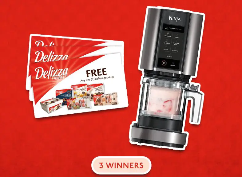 Delizza Frozen Delights Giveaway - Win A Ninja Creami ice cream maker + Delizza products