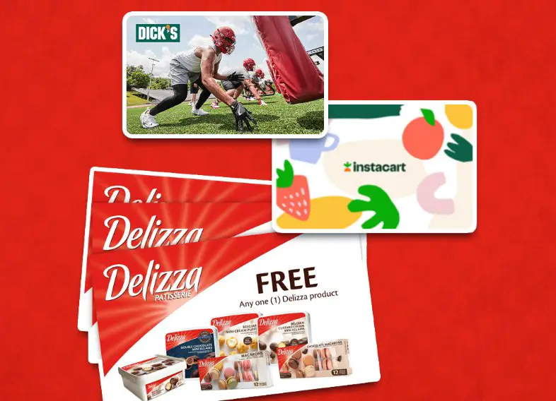 Delizza Game Day Giveaway - $50 Dick’s Sporting Goods Gift Card, $50 Instacart Gift Card & More