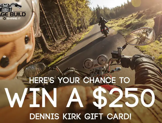 Dennis Kirk Gift Card Sweepstakes