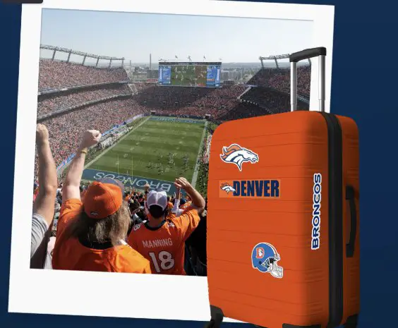 Denver Broncos Empower Fan Fly In Sweepstakes - Win a trip for 2 to a Denver Broncos home game