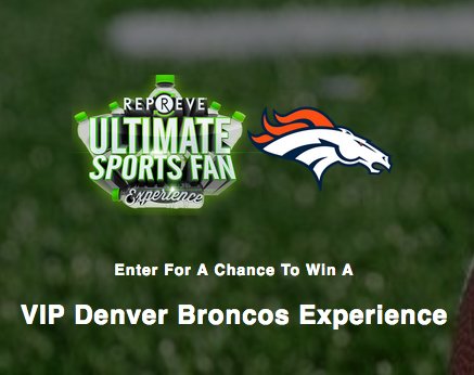 Denver Broncos Ultimate Fan Experience Sweepstakes