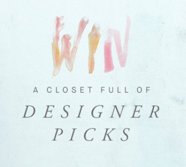 Designer Picks Sweepstakes