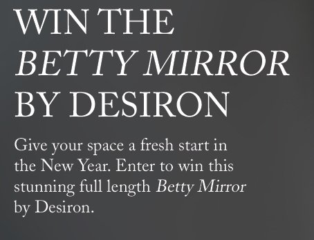 Desiron Powder Room Giveaway
