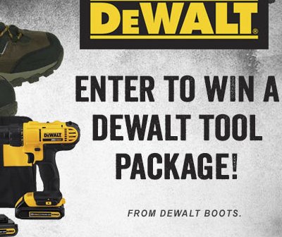 Dewalt Boots Tool Set Giveaway!