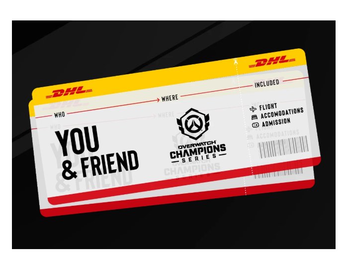 DHL X Overwatch Sweepstakes - Win A Trip For 2 To Overwatch Championship Series