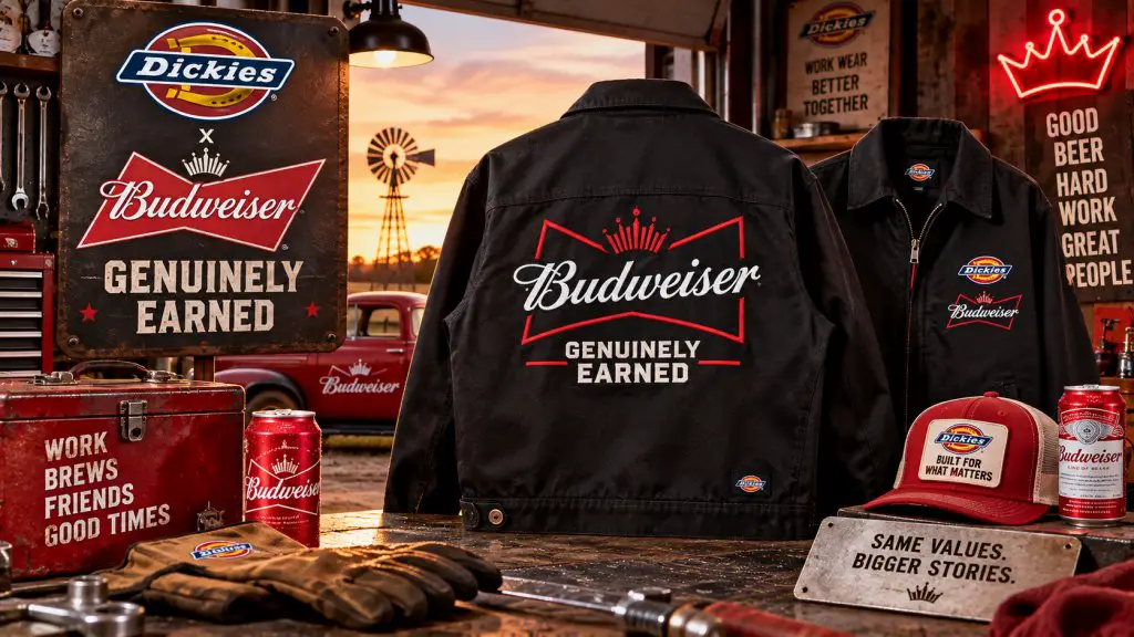 Dickies x Budweiser Genuinely Earned Contest – Win A Custom Dickies X Budweiser Jacket (100 Winners)