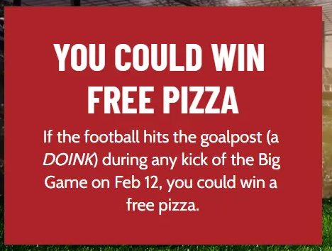 DiGiorno Doinks Sweepstakes – Enter To Win Free DiGiorno Pizza (1,500 Winners)