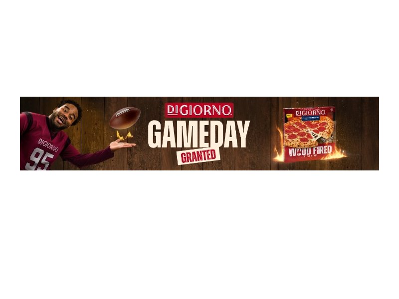 DiGiorno Game Day Granted Sweepstakes - Win Merch, 4K Smart TV, $,7000 & More
