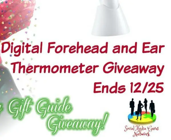 Digital Forehead and Ear Thermometer Giveaway