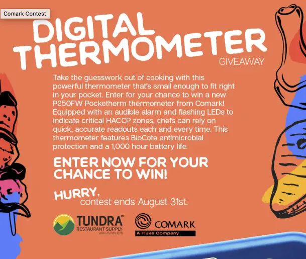 Digital Thermometer Giveaway