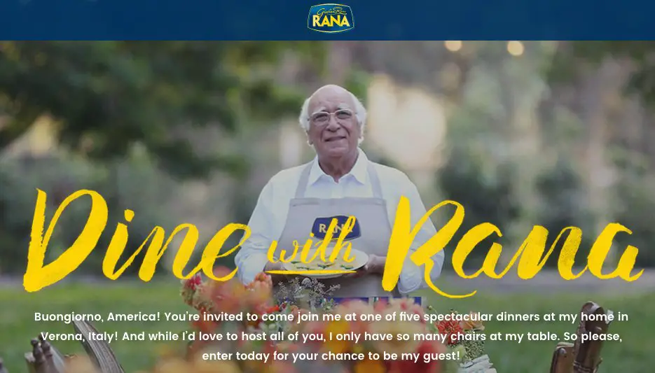 150 Trips to Italy to Dine with Rana!