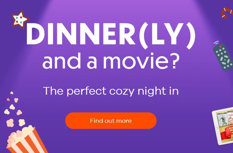 Dinnerly Movie Sweepstakes - Dinner & A Movie Up For Grabs {15 Winners}
