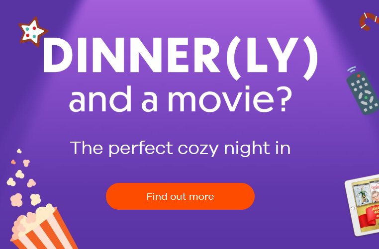 Dinnerly Movie Sweepstakes - Dinner & A Movie Up For Grabs {15 Winners}