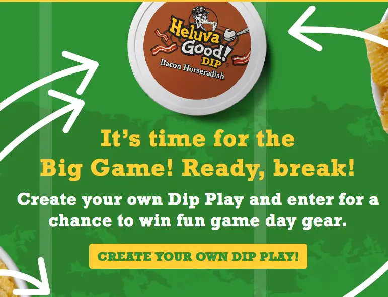 Dip Plays Of The Game Sweepstakes