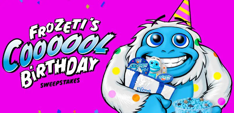 Dippin’ Dots Frozeti’s Cool Birthday Giveaway – Win 1-Month Supply Of Dippin’ Dots And Dippin’ Dots Merch (3 Winners)