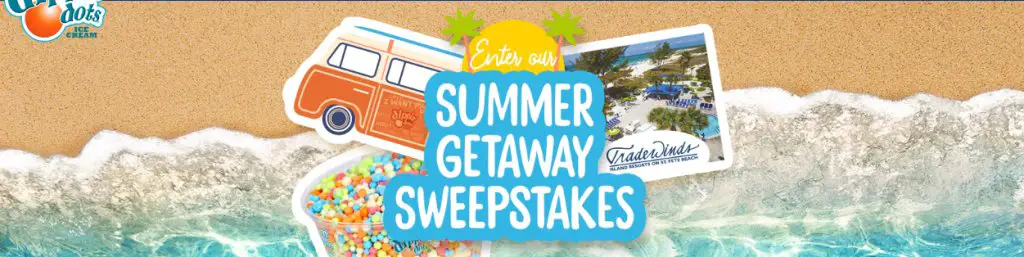 Dipping Dots Summer Getaway Sweepstakes - Win A Trip For 4 To Tradewinds Island Resorts In St. Pete Beach, Florida