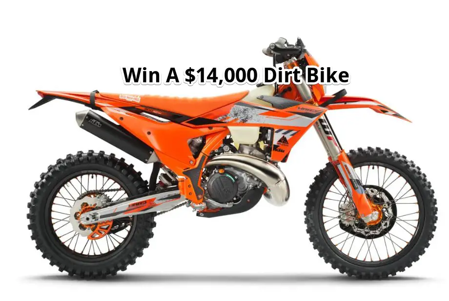 Dirt Bike Channel Giveaway – Win A $14,000 Dirt Bike