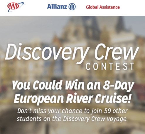 $300,000 Discovery Crew Contest