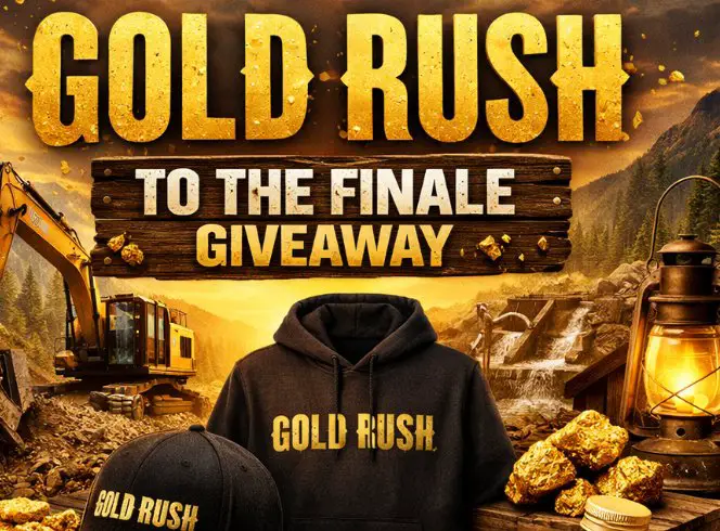 Discovery Gold Rush Giveaway 2026 - Gold Flakes, Hat, Sweatshirt & More