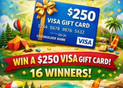 DISH August 2026 Play Scapes Sweepstakes - $250 Visa Gift Card (16 Winners)