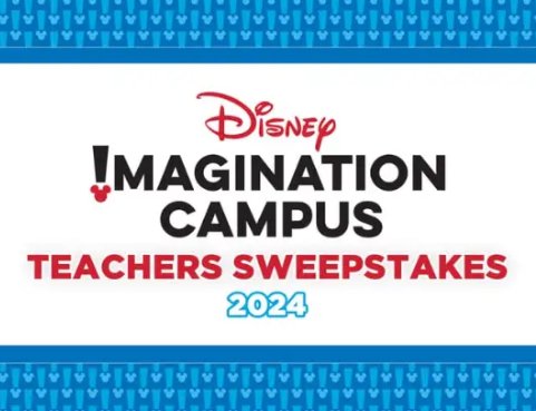 Disney Imagination Campus Teachers Sweepstakes – Win A Trip To Walt Disney World Resort (12 Winners)