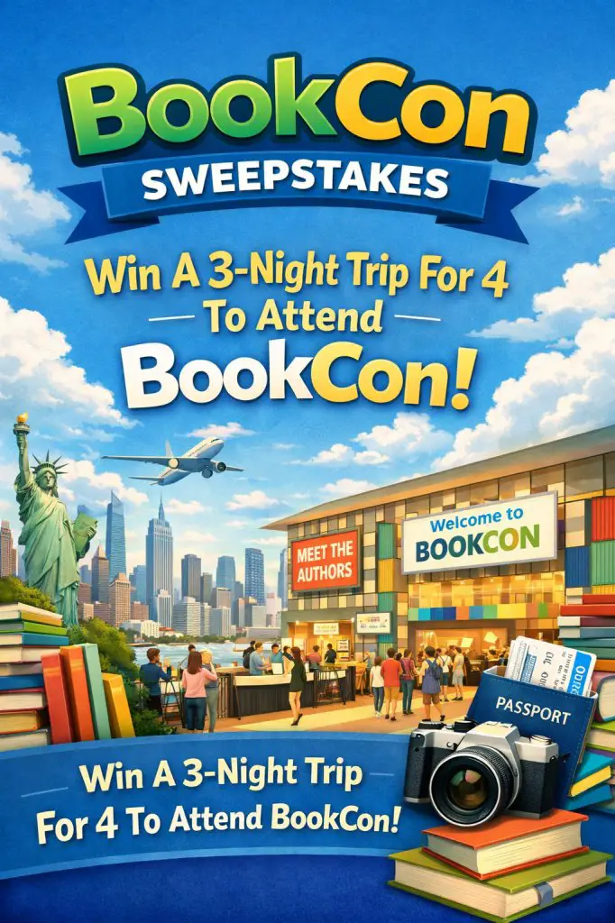 Disney+ Perks BookCon Sweepstakes – Win A 3-Night Trip For 4 To Attend BookCon