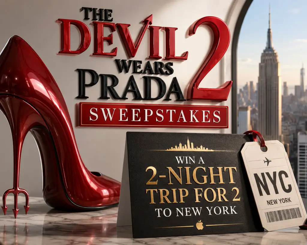 Disney+ Perks The Devil Wears Prada 2 Sweepstakes – Win A 2-Night Trip For 2 To New York