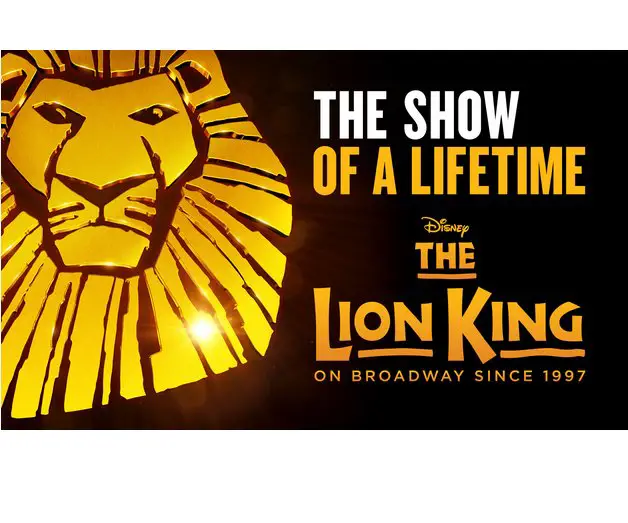 Disney’s The Lion King Flyaway Sweepstakes - Win A Trip For 2 To Watch The Lion King On Broadway