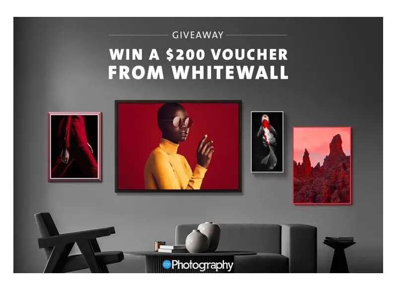 DIY Photography Win A $200 Voucher Sweepstakes - Win A $200 Whitewall Voucher (4 Winners)