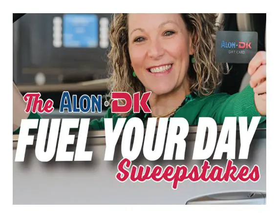 DK/ALON Fuel Your Day Sweepstakes - $50 Gas Gift Cards, 110 Winner (Limited States)