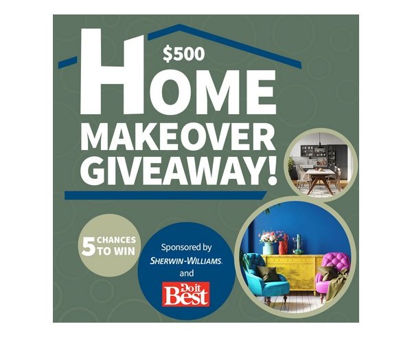 Do It Best Home Makeover Giveaway - Win A $500 Gift Card
