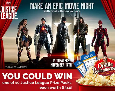 Do Popcorn Justice Sweepstakes
