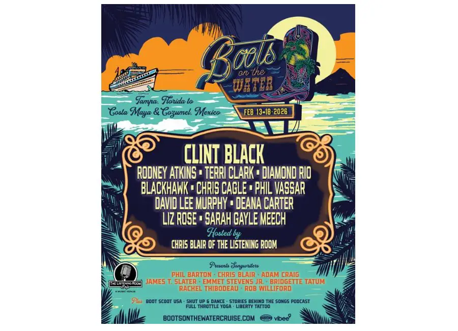 Do Stuff Media Boots On The Water 2026 - Win A Country Music Themed Cruise