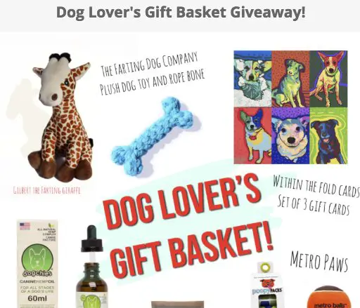 Dog Lover's Gift Basket