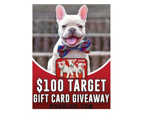 Dogblog.com Gift Card Giveaway - Win A Target $100 Gift Card