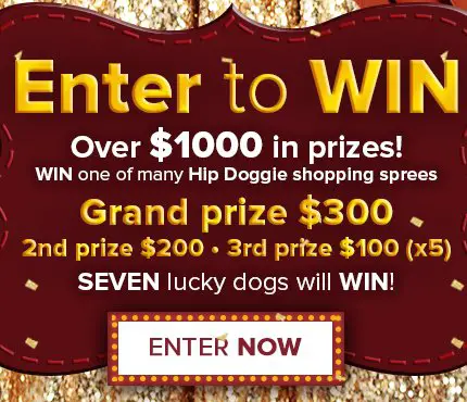 Doggie Shopping Spree Sweepstakes