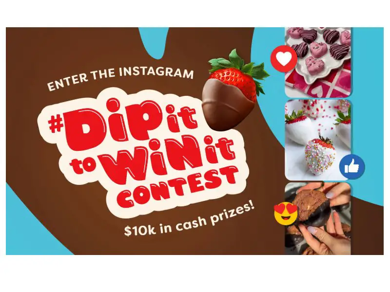 Dolci Delicious Dip It To Win It Contest - Win Up To $5,000
