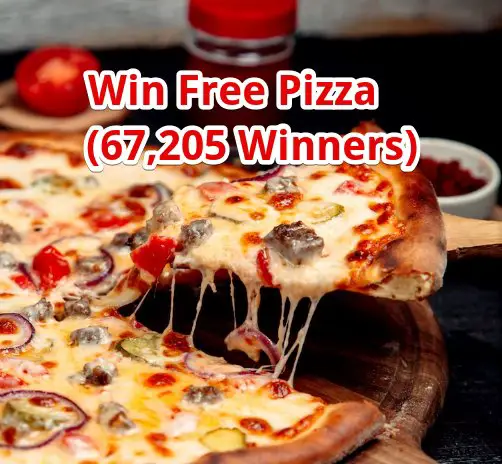 Domino’s Emergency Pizzas For Student Loans Sweepstakes - Win Free Pizza (67,205 Winners)