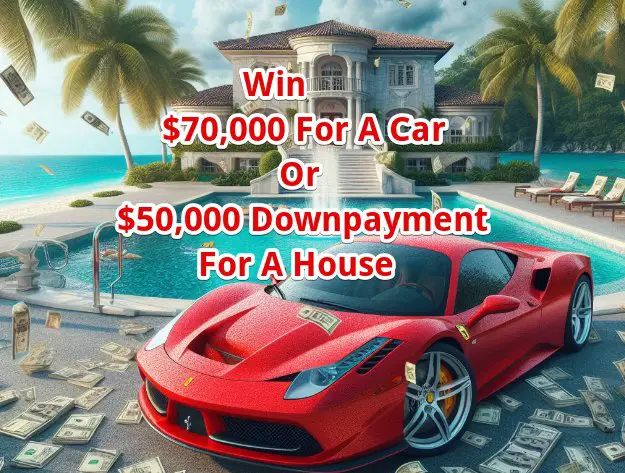 DoorDash All The Ads Sweepstakes - Win $70,000 For A Car Or $50,000 Down Payment For A House