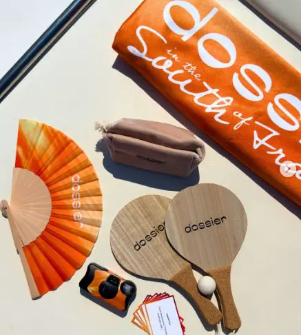 Dossier South Of France Giveaway - Camera, Beach Towel, Folding Fan & More