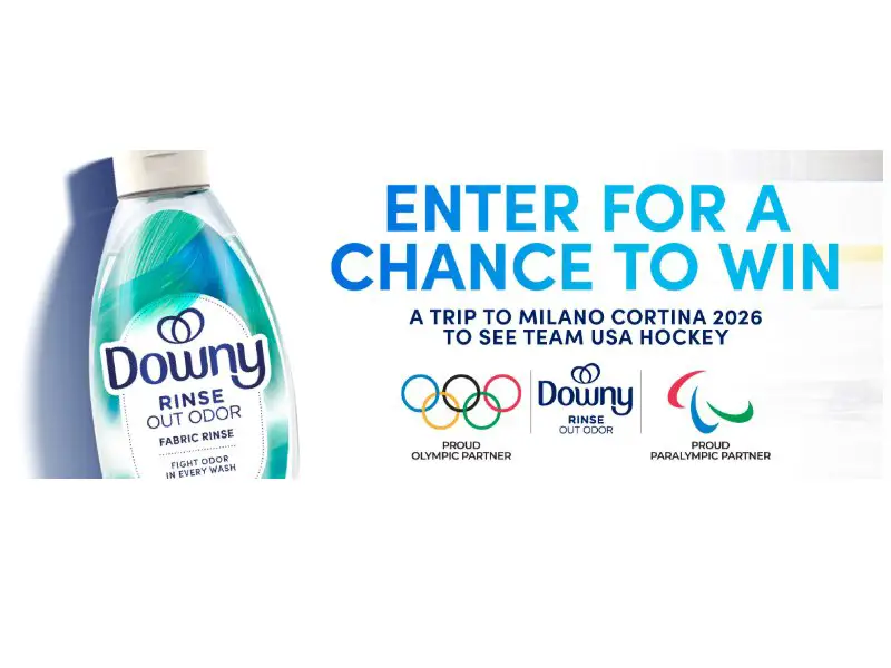Downy Rinse X USA Hockey Fan Sweeps - Win A Trip For Two To Milano Cortina 2026 Hockey Game In Milan, Italy