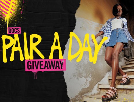 Dr. Martens Sandals Giveaway - Win A Free Pair Of Sandals {14 Winners}