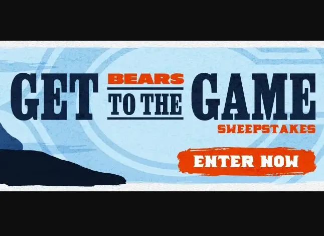 Dr Pepper Chicago Bears Get To The Game Sweepstakes	- Win A Trip To Texas For The Oct 30 Bears vs Cowboys Game