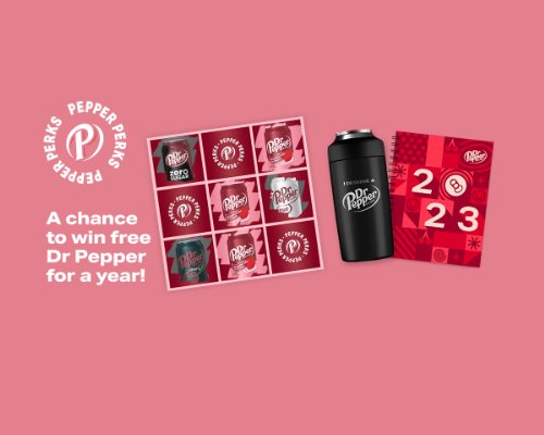 Dr Pepper Strawberries & Cream Instant Win Game - Win a Year's Supply of Dr Pepper