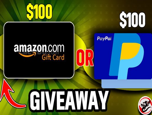 Dragon Blogger $100 PayPal or Amazon Gift Card Giveaway