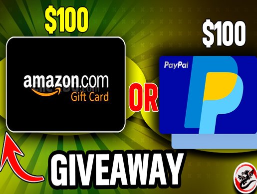 Dragon Blogger $100 PayPal or Amazon Gift Card Giveaway