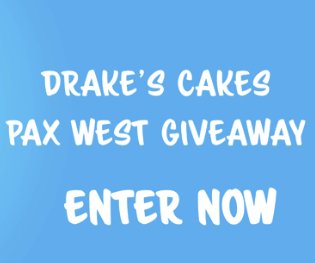 Drakes Cakes PAX Sweepstakes