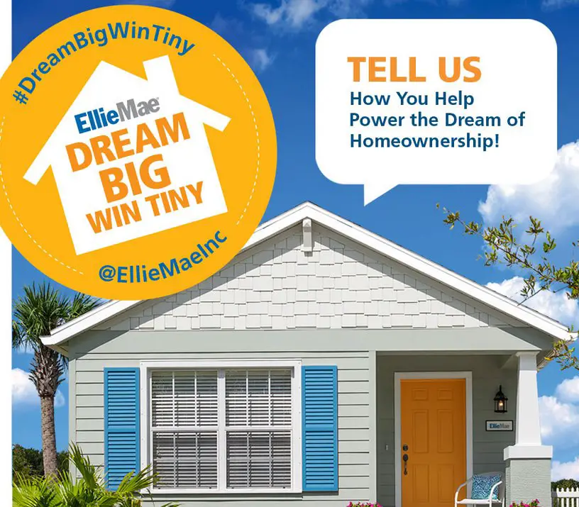 Dream Big, Win Tiny House Sweepstakes