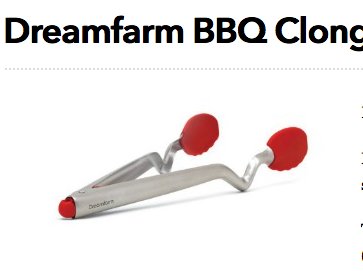 Dreamfarm BBQ Clongs Giveaway
