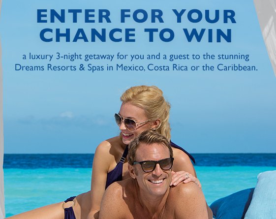 Dreams Prefect Escape Sweepstakes